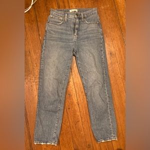 Madewell ankle boyfriend jeans